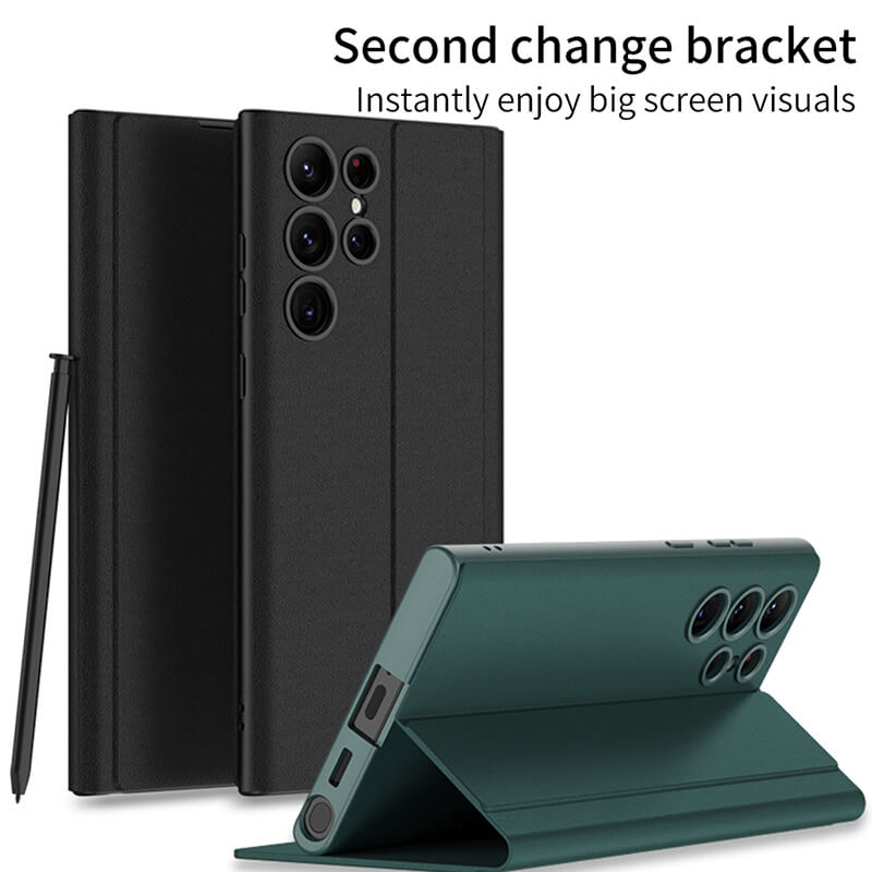 2022 New Flip Leather Case for Samsung Galaxy S22 Ultra 5G - GiftJupiter