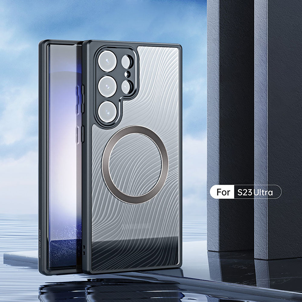 Aimo Frosted Transparent Premium Phone Case For S23 Series