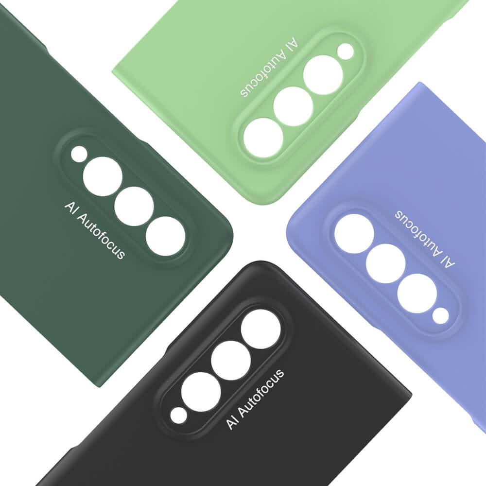 Ultra-thin Liquid Hard Shell Case for Samsung Galaxy Z Fold 3 5G - GiftJupiter