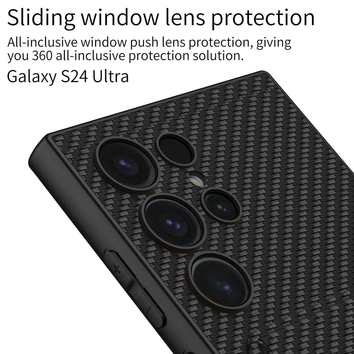 Leather Protective Phone Case With Card Holder For Samsung Galaxy S24 S23 Ultra Plus