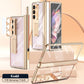 Magnetic Hinge Plating Case For Galaxy Z Fold5 Fold4 Fold3 With Double Hinge Protector - mycasety2023 Mycasety