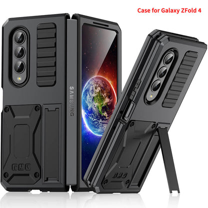 Armor Duty Shock-resistant Dustproof Full Protection Kickstand Cover for Galaxy Z Fold4 5G - GiftJupiter