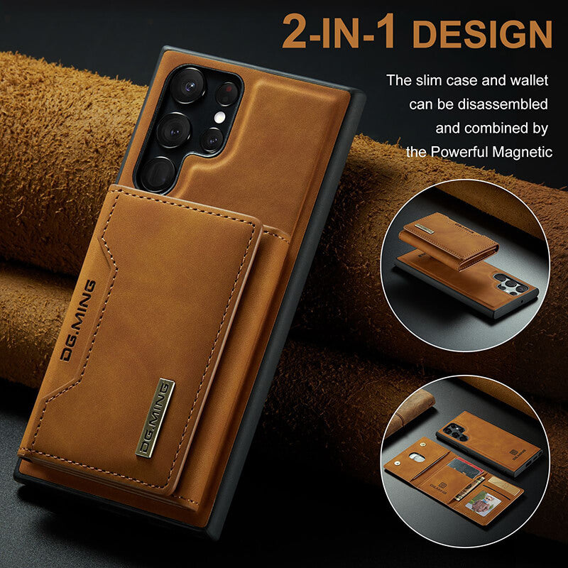 Magnetic Leather Detachable Wallet Samsung Case Samsung Cases