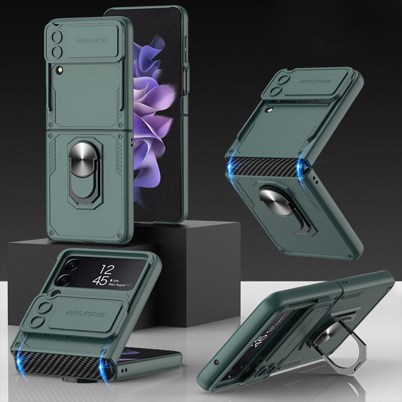 NEWEST Drop Tested Cover With Kickstand Protective Case for Samsung Galaxy Z Flip4 5G - GiftJupiter