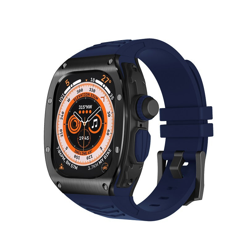 Luxury Metal Case Strap For Apple Watch Ultra 49mm - mycasety2023 Mycasety