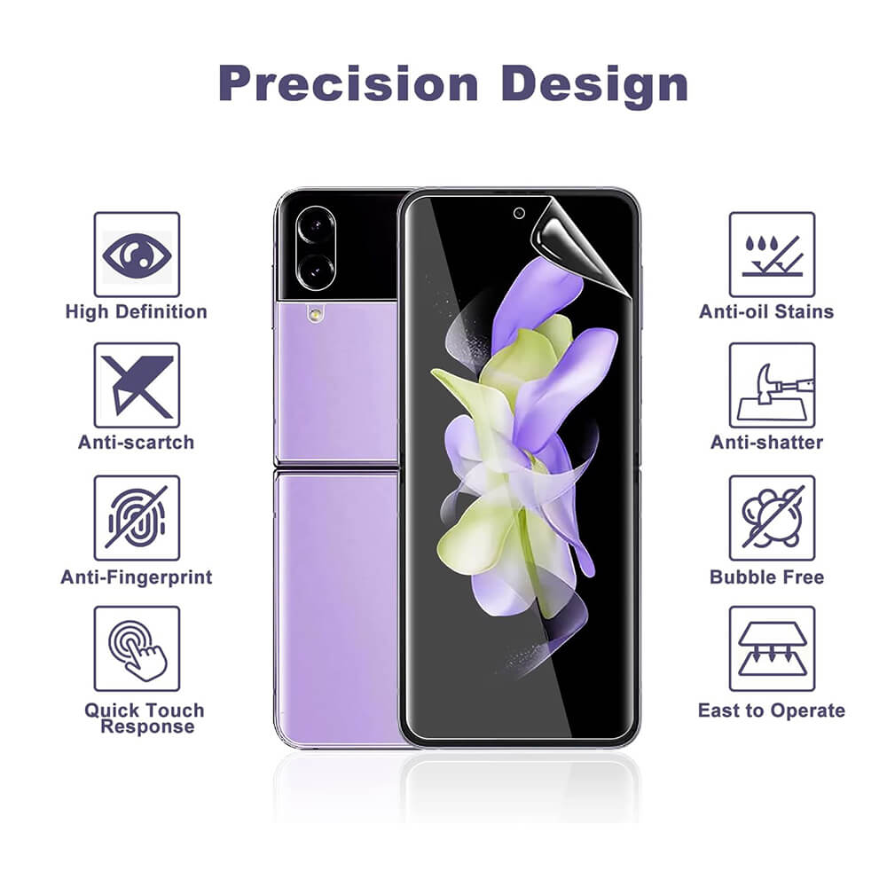 Galaxy Z Flip4 Flip3 HD/Privacy Screen Protector - GiftJupiter