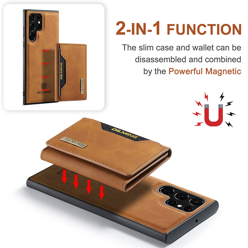 Magnetic Leather Detachable Wallet Samsung Case Samsung Cases