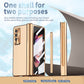 Samsung Z Fold3 Fold4 5G Luxury Magnetic Double Hing Folding All inclusive Case with Tempered Glass Film - GiftJupiter