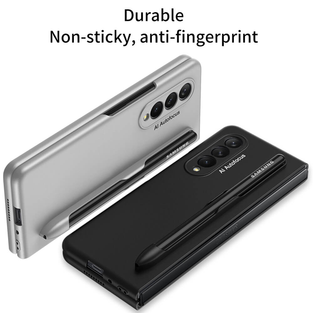 Ultra-thin Pen Slot Business Case for Samsung Galaxy Z Fold 3 5G - GiftJupiter