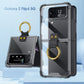 NEWEST Transparents Airbag Ring Holder Anti-knock Protection Cover For Samsung Galaxy Z Flip4 Flip3 5G - GiftJupiter