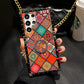 Retro Boho Style Ring Case With Lanyard for Samsung Galaxy S Note A Series - GiftJupiter