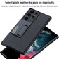 NEWEST Magnetic Holder Leather Case for Samsung Galaxy S22 Ultra 5G - GiftJupiter