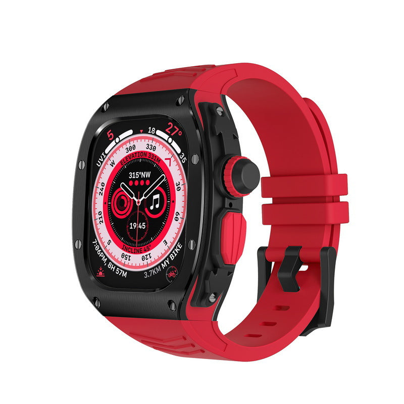 Luxury Metal Case Strap For Apple Watch Ultra 49mm - mycasety2023 Mycasety