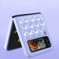 Creative Electroplating Diamond Protective Cover For Samsung Galaxy Z Flip4 Flip3 5G - GiftJupiter