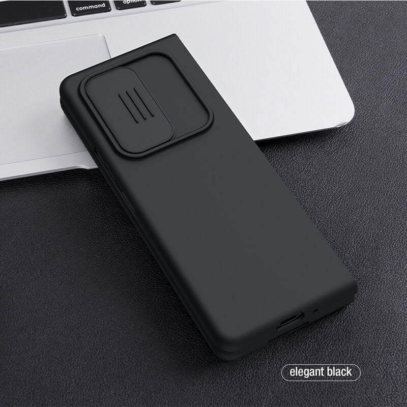 Samsung Galaxy Z Fold3 / Fold4 Phone Case - CamShield Silicone Case with Camera Cover - GiftJupiter