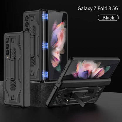 Magnetic Armor All-inclusive Hinge Holder Case For Samsung Galaxy Z Fold3 5G - GiftJupiter