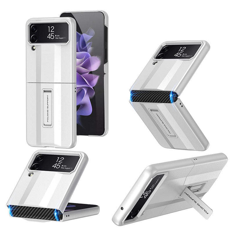 NEWEST Ultra-thin Frosted Magnetic Stand Cover For Samsung Galaxy Z Flip 4 5G - GiftJupiter