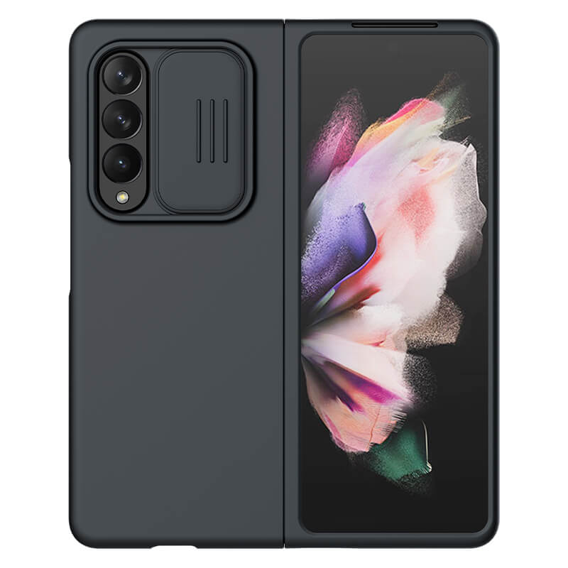 Samsung Galaxy Z Fold3 / Fold4 Phone Case - CamShield Silicone Case with Camera Cover - GiftJupiter