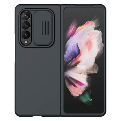 Samsung Galaxy Z Fold3 / Fold4 Phone Case - CamShield Silicone Case with Camera Cover - GiftJupiter