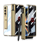 Galaxy Z Fold4 Fold3 | Magnetic Pen Holder Folding Bracket shell Privacy Film Integration Case - GiftJupiter