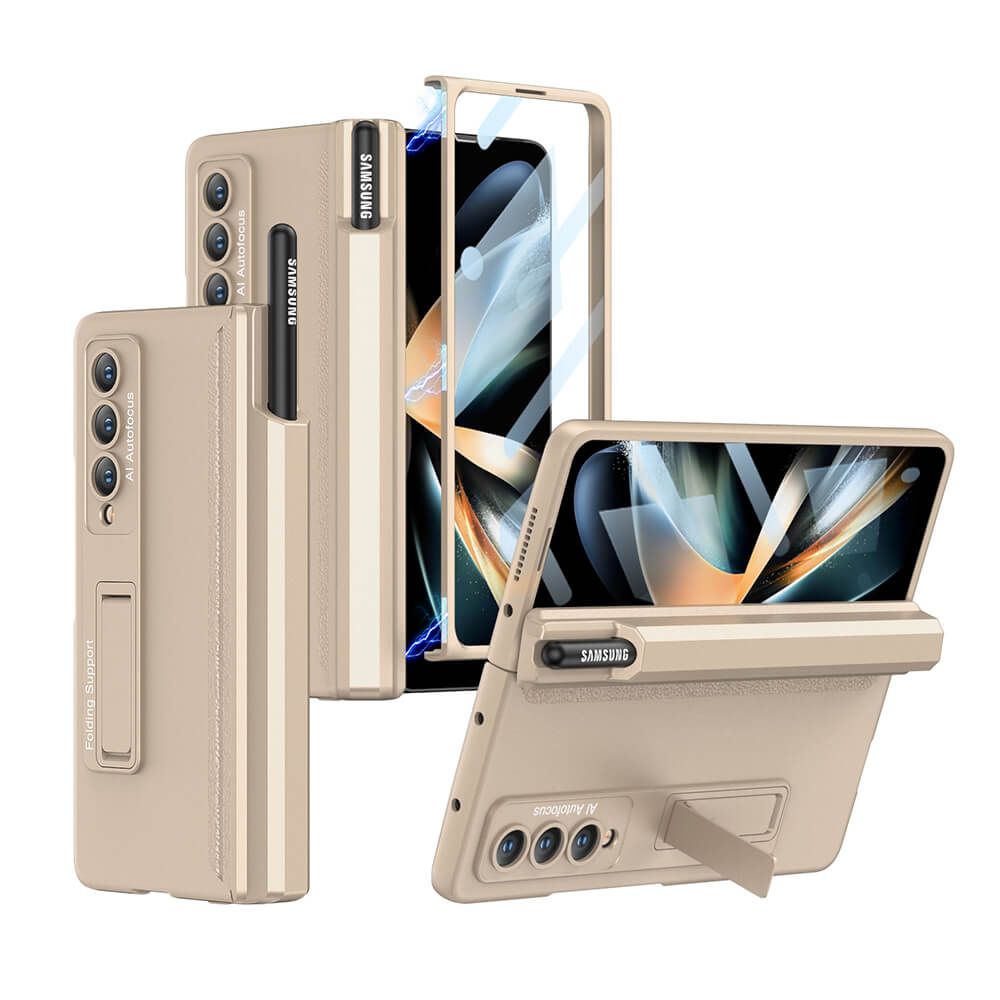 Magnetic Hinge Holder Case with Screen glass film and S Pen Slot - GiftJupiter