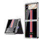 Luxury Limited Edition Plating Frame Anti-knock Protection Glass Case For Samsung Galaxy Z Flip4 Flip3 - GiftJupiter