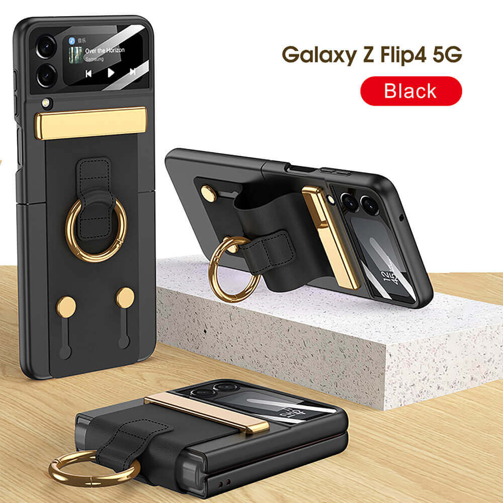 Galaxy Z Flip4 Wristbands Holder Ring Case - GiftJupiter