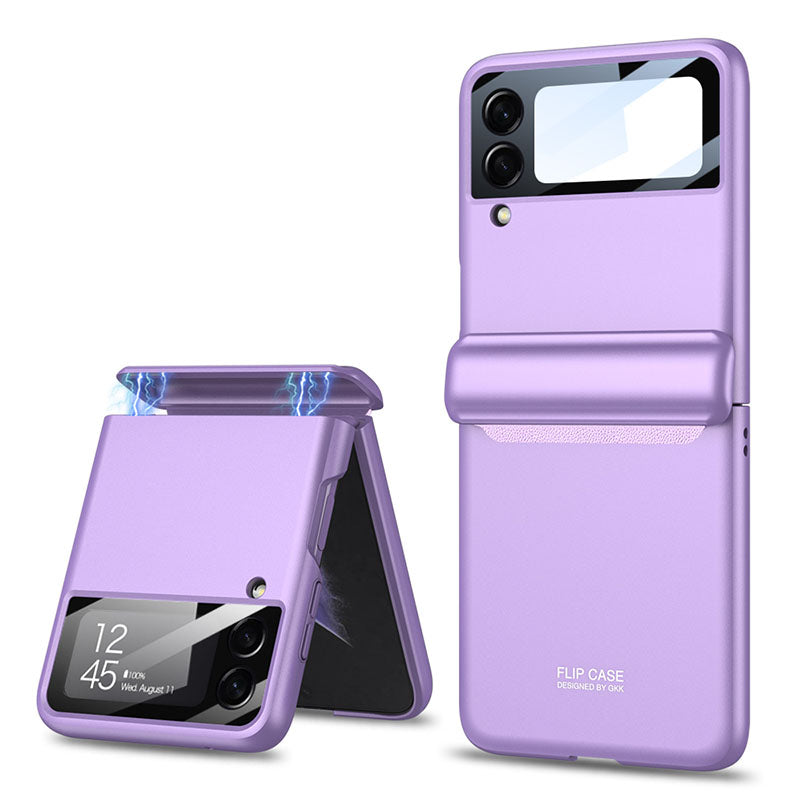 Magnetic All-included Shockproof Plastic Hard Cover For Samsung Galaxy Flip4 Flip3 5G - GiftJupiter